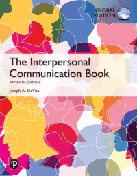 The Interpersonal Communication Book, eBook, Global Edition